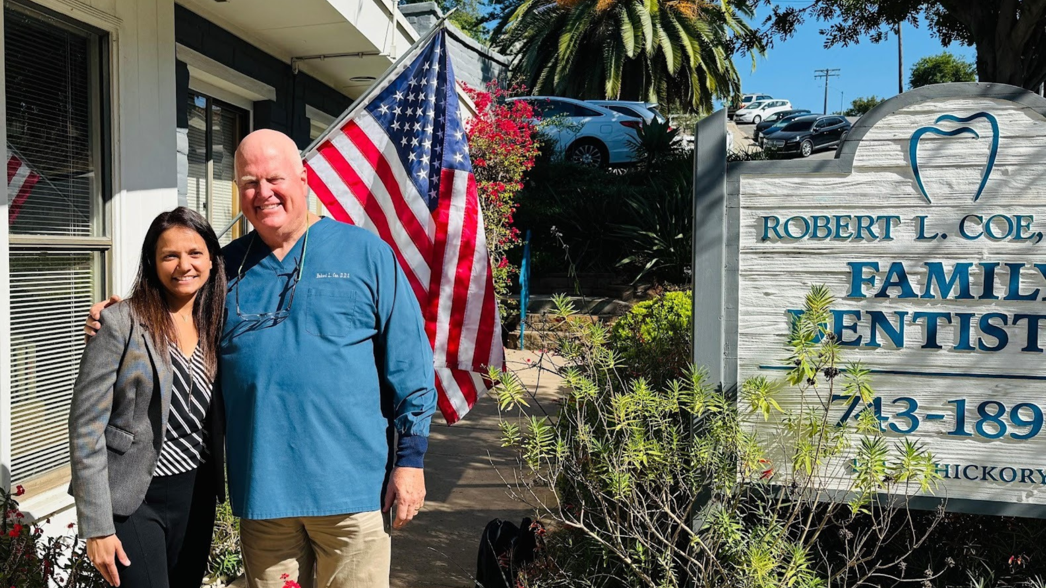 Dental team at Robert L. Coe DDS